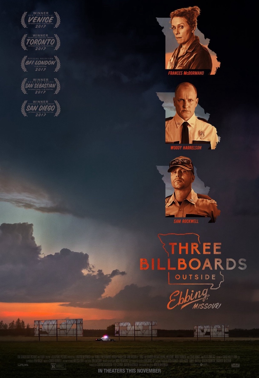 “Three Billboards outside Ebbing, Missouri”